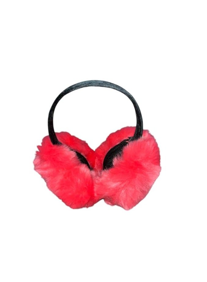 Winter ear warmer from Ayda store, comfortable and modern, with delicate and distinctive shapes, with a soft plush air cushion design for warmth - Image 4