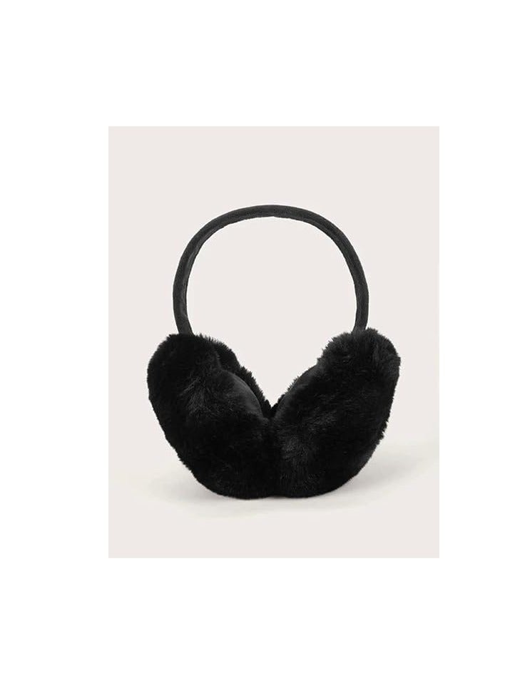 Winter ear warmer from Ayda store, comfortable and modern, with delicate and distinctive shapes, with a soft plush air cushion design for warmth - Image 5