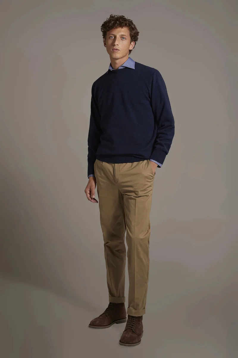 Doppelganger  Chino single pinces - Taupe for Men | Best Price UAE