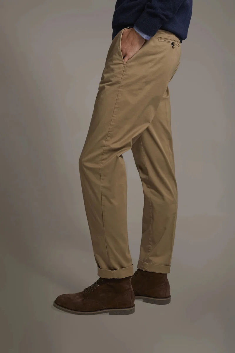 Doppelganger  Chino single pinces - Taupe for Men | Best Price UAE