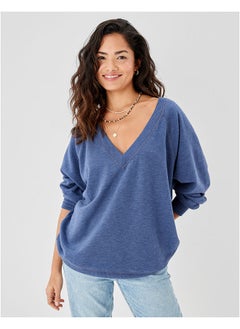 American Eagle AE Oversized V-Neck Sweatshirt Egypt | Cairo, Giza