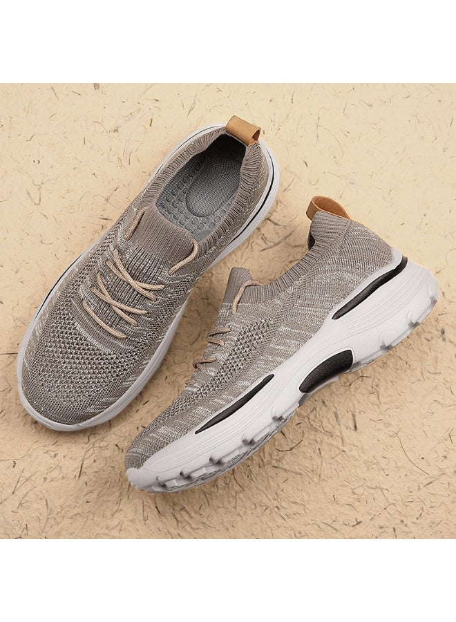 Men Casual Sport Shoes Low Top Walking Athletic Comfortable Lightweight Non-Slip Sneakers - Image 3