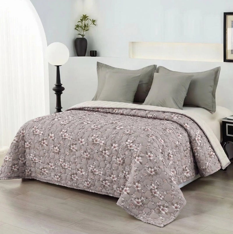 ShinyFlower compressed quilt 4 Pieces set Size 220x160cm soft durable fabric comforter Bedding Set for All Season - Image 1
