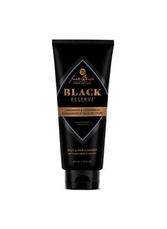 Jack Black Black Reserve Body & Hair Cleanser 10 Fl Oz Cardamom & Cedarwood Men’S Body Wash Shampoo Haircare Dualpurpose Men’S Cleanser Sulfatefree  - Image 1