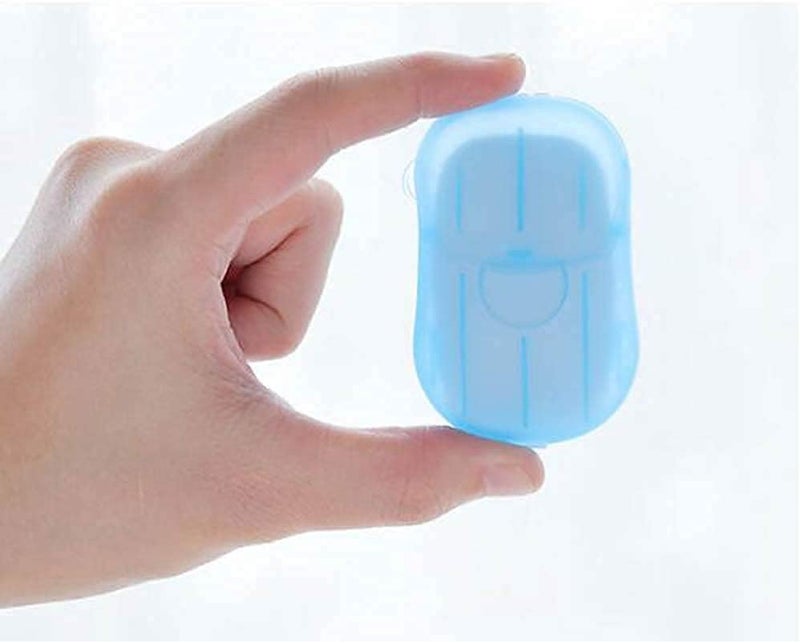 Judee Paper Soap Strips Box Mini Portable Travel Soap Paper Sheets Disposable Hand Washing Bath Scented Paper Soap for Outdoor, Camping Hiking (Pack Of 2) - Image 2