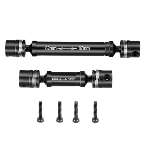 RCLIONS Steel RC Drive Shaft 6240mm Driveshaft Upgrade for 118th TRX4M K10 F150 - Image 1
