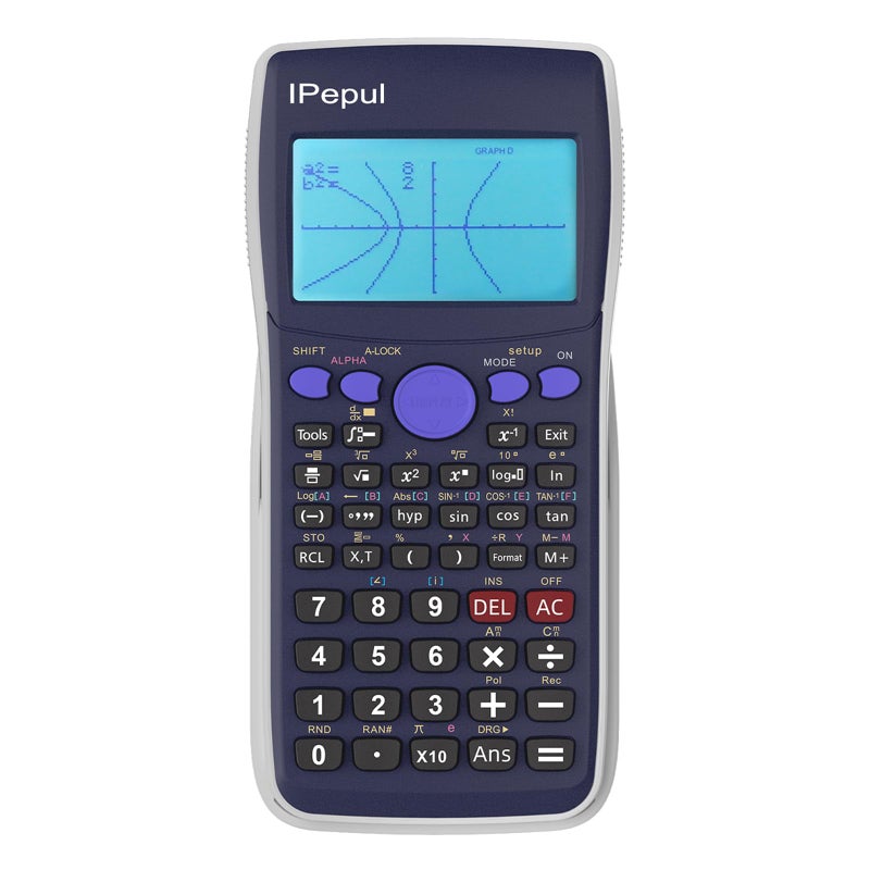 iPepul Scientific Calculators with Graphing Calculator, Ipepul Desktop Math Calculator for College Students,10 Modes/ 4 Graphing Functions, School Supplies for Middle High School Teachers Office - Image 1