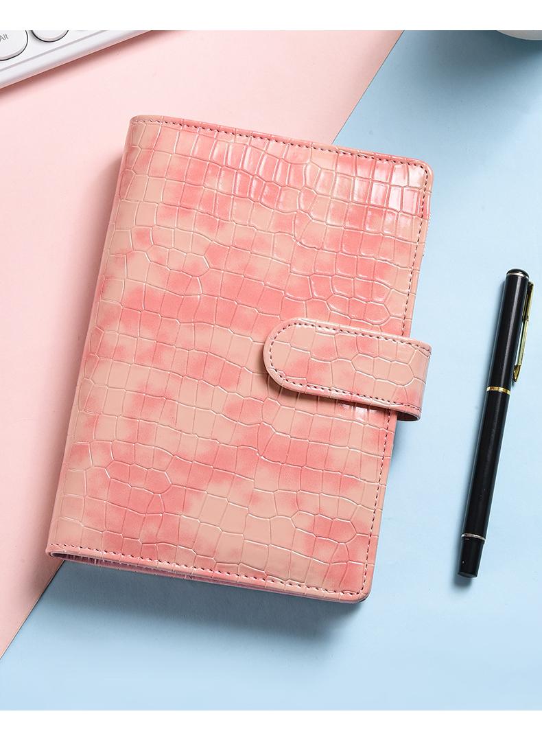 Generic Budget Binder with Zipper Envelopes, Cash Envelopes for Budgeting, PU Leather Budget Binder Planner with Clear Zipper Envelopes, Budget Sheets for Budgeting, Saving Money(Pink)  - Image 4