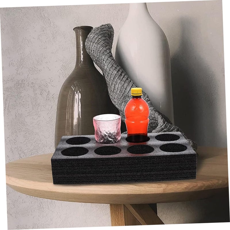 2 Pack Foam Drink Carrier Tray for Coffee Takeout Lightweight Beverage Cup Holder - Image 4