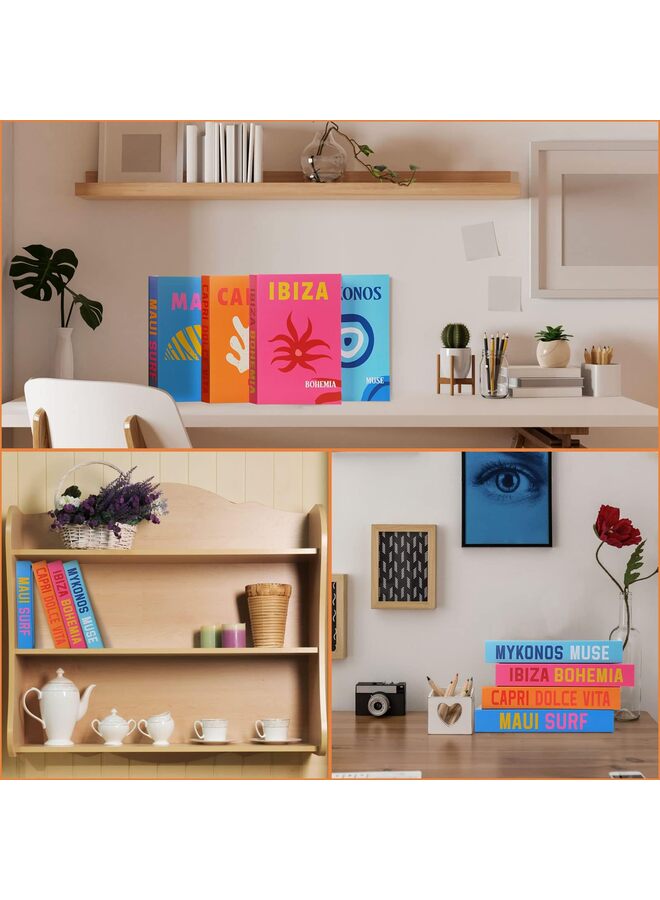LAMAY Preppy Room Decor Preppy Decorative Books - Image 4