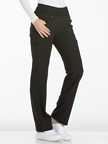 Cherokee iFlex CK002 Mid Rise Pull-On Pant Black XL - Image 4
