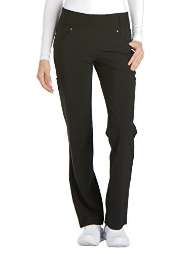 Cherokee iFlex CK002 Mid Rise Pull-On Pant Black XL - Image 1