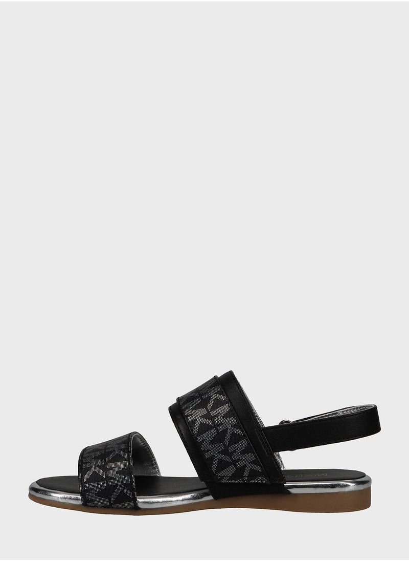 Michael Kors - Youth Sydney Kenzie 2 Sandals - Image 1