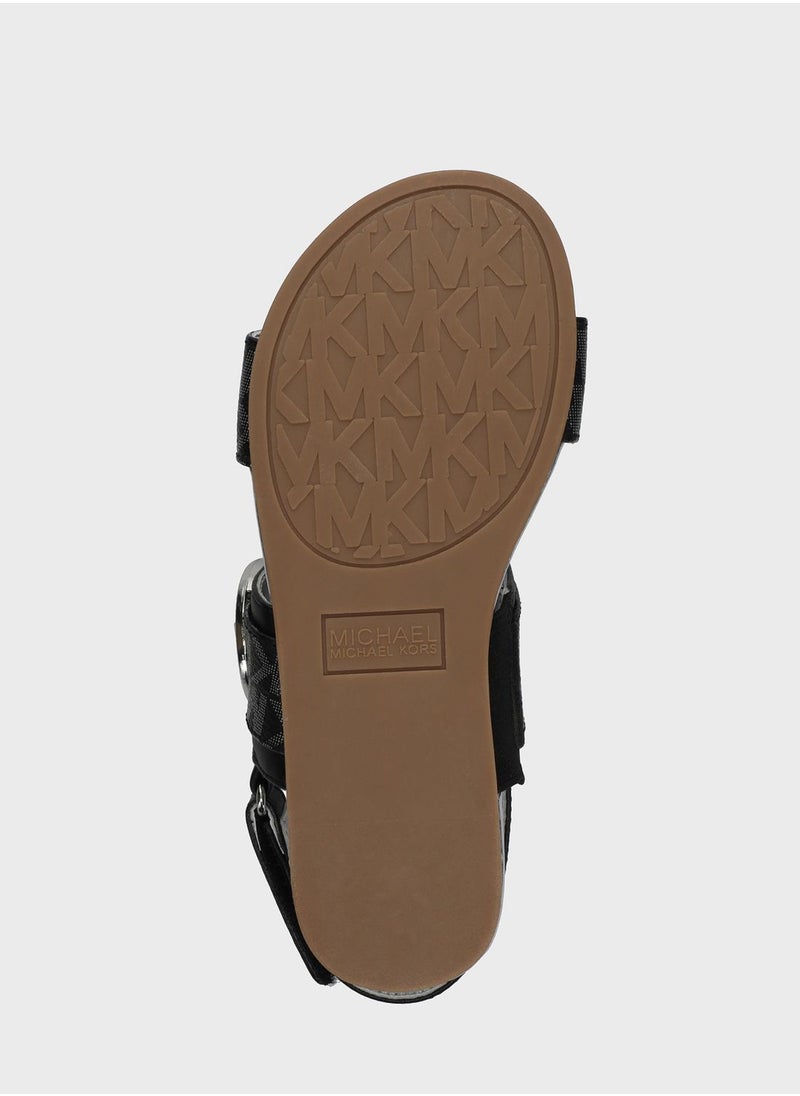 Michael Kors - Youth Sydney Kenzie 2 Sandals - Image 1