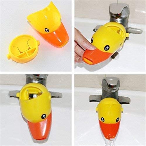 Inchant Kids Faucet Handle Extender Sink Extender For Toddler  Baby  Children Safe And Fun Hand-Washing Solution Cartoon Faucet Extender - Make Your Kids Love Hand Washing - Bathroom Accessory (Duck Style) - Image 4