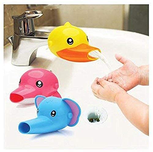 Inchant Kids Faucet Handle Extender Sink Extender For Toddler  Baby  Children Safe And Fun Hand-Washing Solution Cartoon Faucet Extender - Make Your Kids Love Hand Washing - Bathroom Accessory (Duck Style) - Image 3
