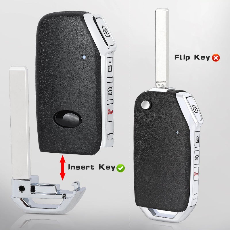 Beefunny Keyless Entry Remote Key Fob Replacement for Kia Forte 2019 2020 2021 Smart Car Key 433MHz 8A Chip FCC ID:CQOFD00430 P/N:95440-M6000 (1) - Image 3