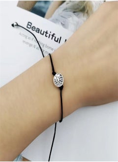 ORiTi Pinky Promise Distance Matching Bracelets for Couples Best Friend BFF Friendship Adjustable Cord Relationship Him and Her Girlfriend Boyfriend Valentine's Day  - Image 3
