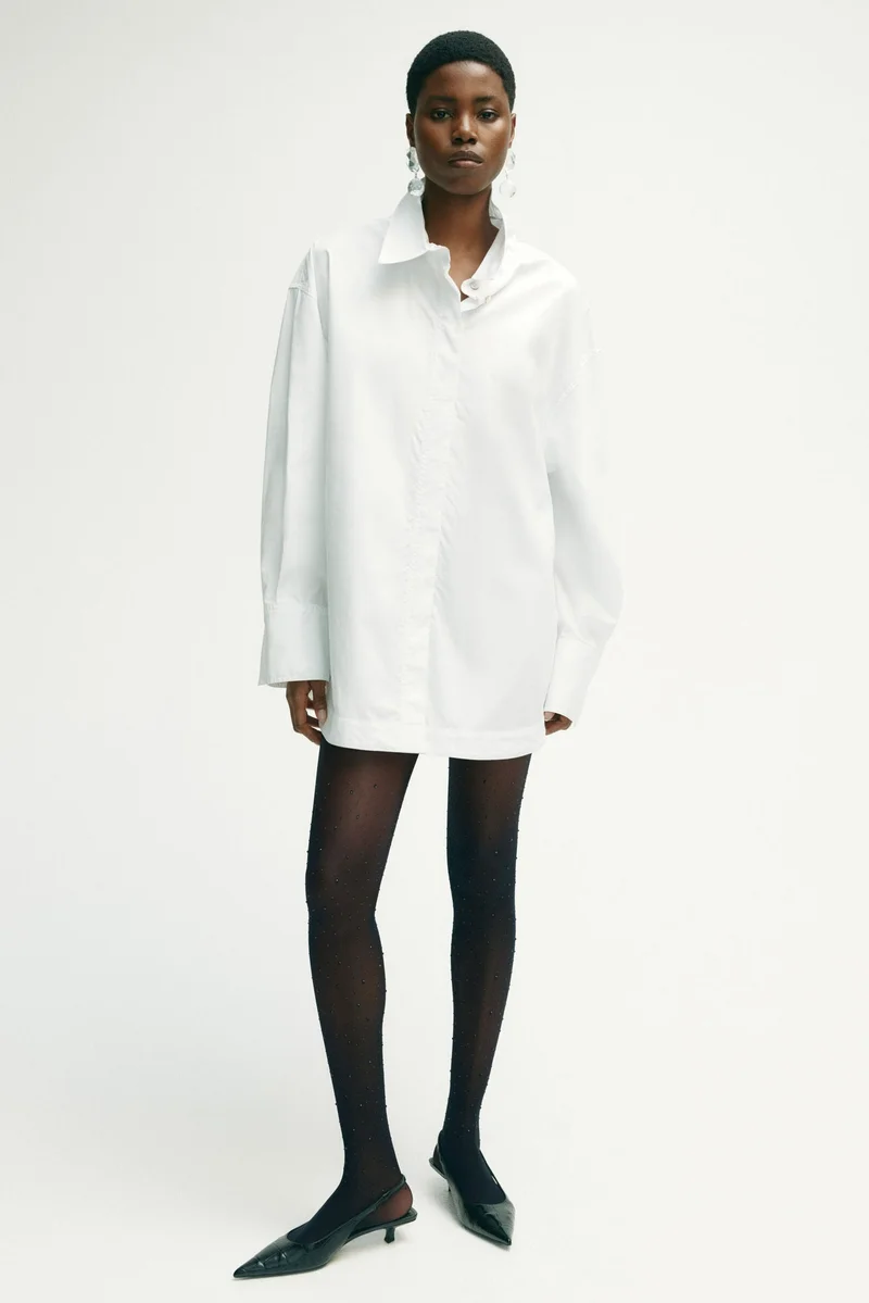 H&M Rhinestone-embellished tights