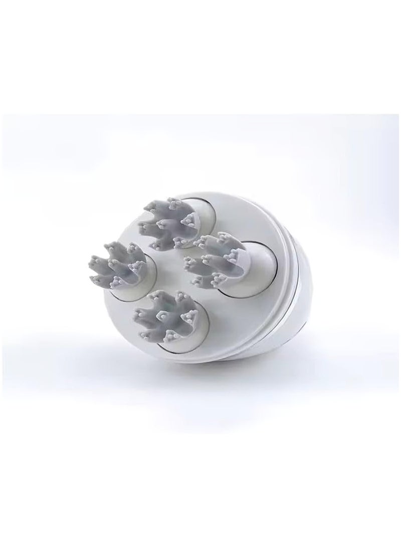 Relax Smart Electric Scalp Massager with Heating – 88 Kneading Nodes for Deep Scalp Cleansing, Stress Relief, and Hair Growth – 3 Speeds, 2 Interchangeable Massage Heads, Portable Handheld Body & Head Massager - Image 2