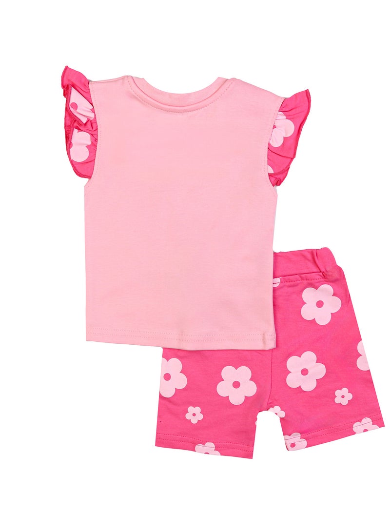 Zercon Summer Pajama Set for Newborn Baby Girls - Summer Set for Newborn Girls - Image 3