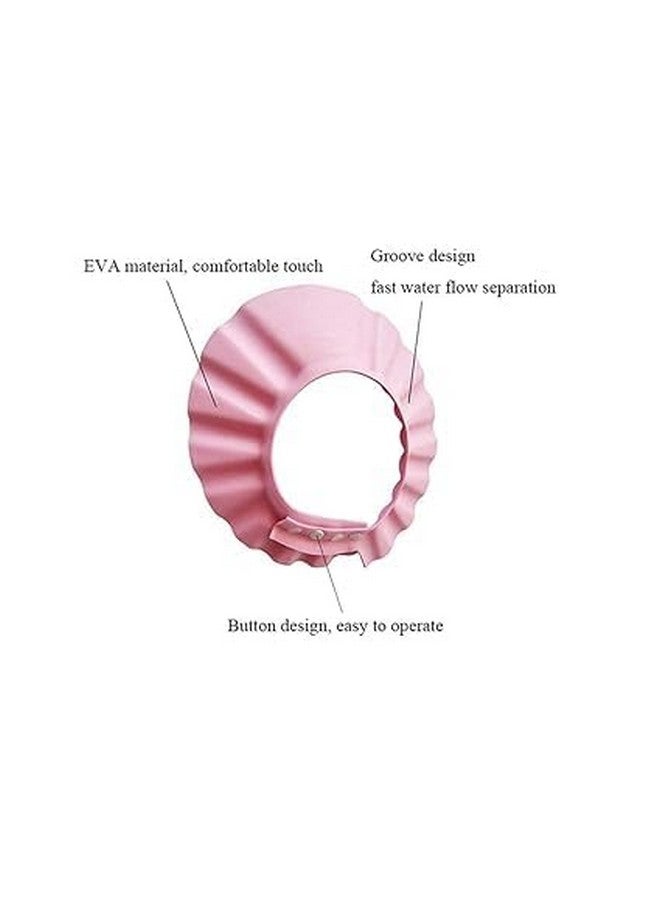 VIHANCO Baby Shower Cap Soft Adjustable Baby Bath Head Cap Visor for Washing Hair Shower Bathing Protection Bath Cap - Image 4