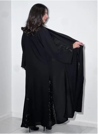 Black Embroidered  Abaya with Elegant Detailing & Wide Flowing Cut | Sophisticated Design for Formal and Everyday Wear | Premium Fabric & Multiple Sizes Available - pzsku/Z158BDC4FFCED3B293D99Z/45/1744857123/b842062d-8094-407f-a8fb-545703942bb7