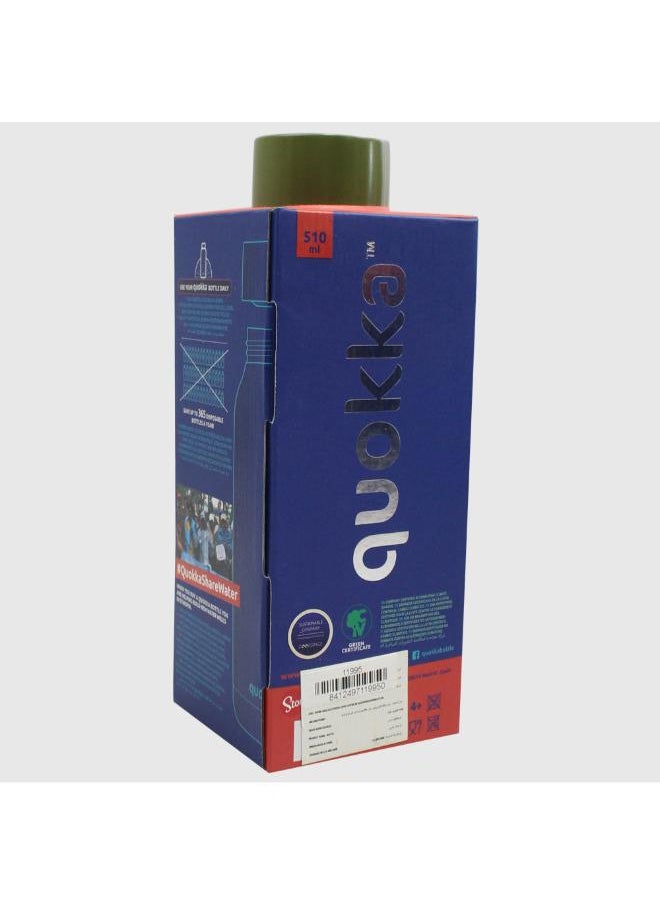 quokka - Quokka Olive Green Thermal Bottle Stainless Steel Ultramarine (510 ml) - Image 1