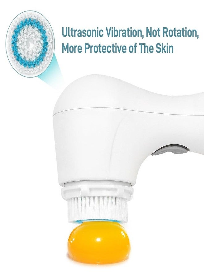 Microtree Brush Head Replacement Compatible with Clarisonic Mia 1, Mia 2, Mia Fit, 2 Pack, Radiance Facial Cleansing Brush Replacement Head - Image 5