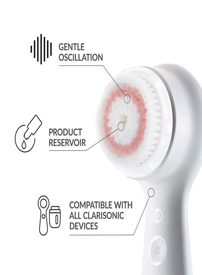 Microtree Brush Head Replacement Compatible with Clarisonic Mia 1, Mia 2, Mia Fit, 2 Pack, Radiance Facial Cleansing Brush Replacement Head - Image 2