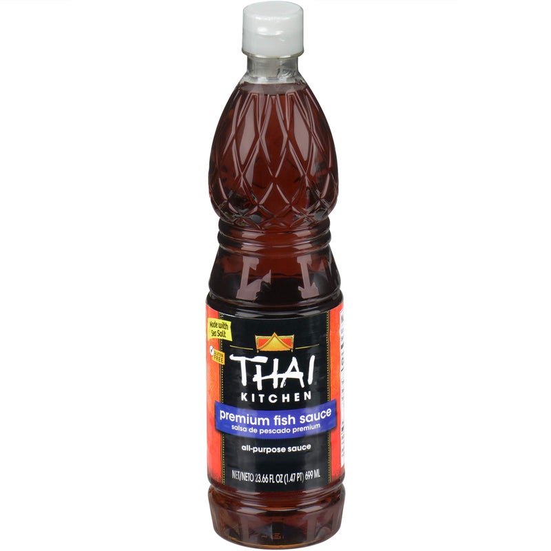Thai Kitchen Premium Fish Sauce 2366 fl oz  One 2366 Fluid Ounce Bottle of Fish Sauce Crafted for Dressings and Marinades for a Sweet Tangy and Spicy Flavor - Image 3