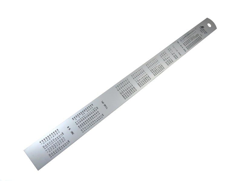 Shinwa H101-C 300 mm Rigid "Zero Glare" Metric Machinist Ruler/Rule Scale .5 mm & mm Markings - Image 2