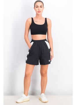 Women Sportswear Fit Large Logo Short, Black and White - pzsku/Z158C12A4112B40FA779CZ/45/_/1737641510/ac00fefc-52ba-47dc-a4a4-459ecafc834e