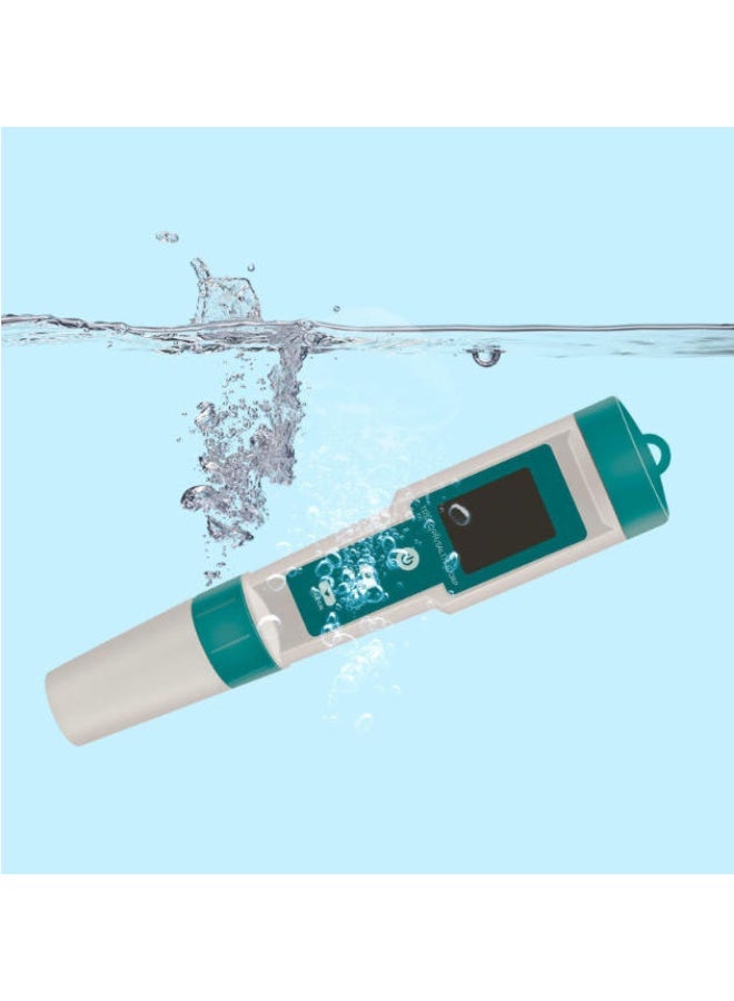 Halamine 7 in 1  PH Meter，PH/TDS/EC/ORP/S.G/Salinity/Temperature Multi-Parameter Pocket Water Quality Tester with Electrode Replaceable C-600 PH Meter for Pools Drinking Water Aquariums with Backlight - Image 5