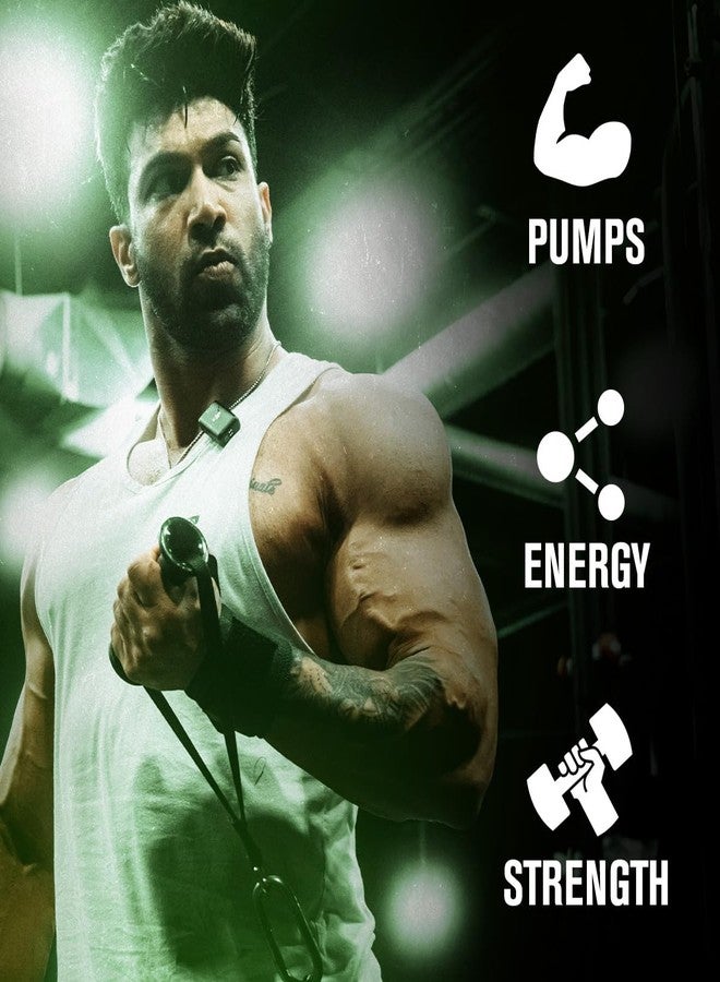 Jacked Factory NITROSURGE Pre Workout Supplement - Energy Booster, Instant Strength Gains, Clear Focus & Intense Pumps - NO Booster & Powerful Preworkout Energy Powder - 30 Servings, Blue Raspberry - Image 3