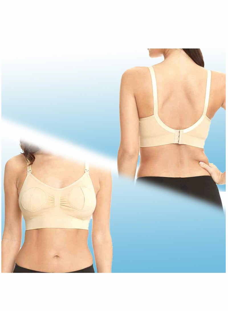 HomarKet Hands Free Pumping Breast-Pump And Adjustable Nursing Bra For Baby Feeding  - Image 4