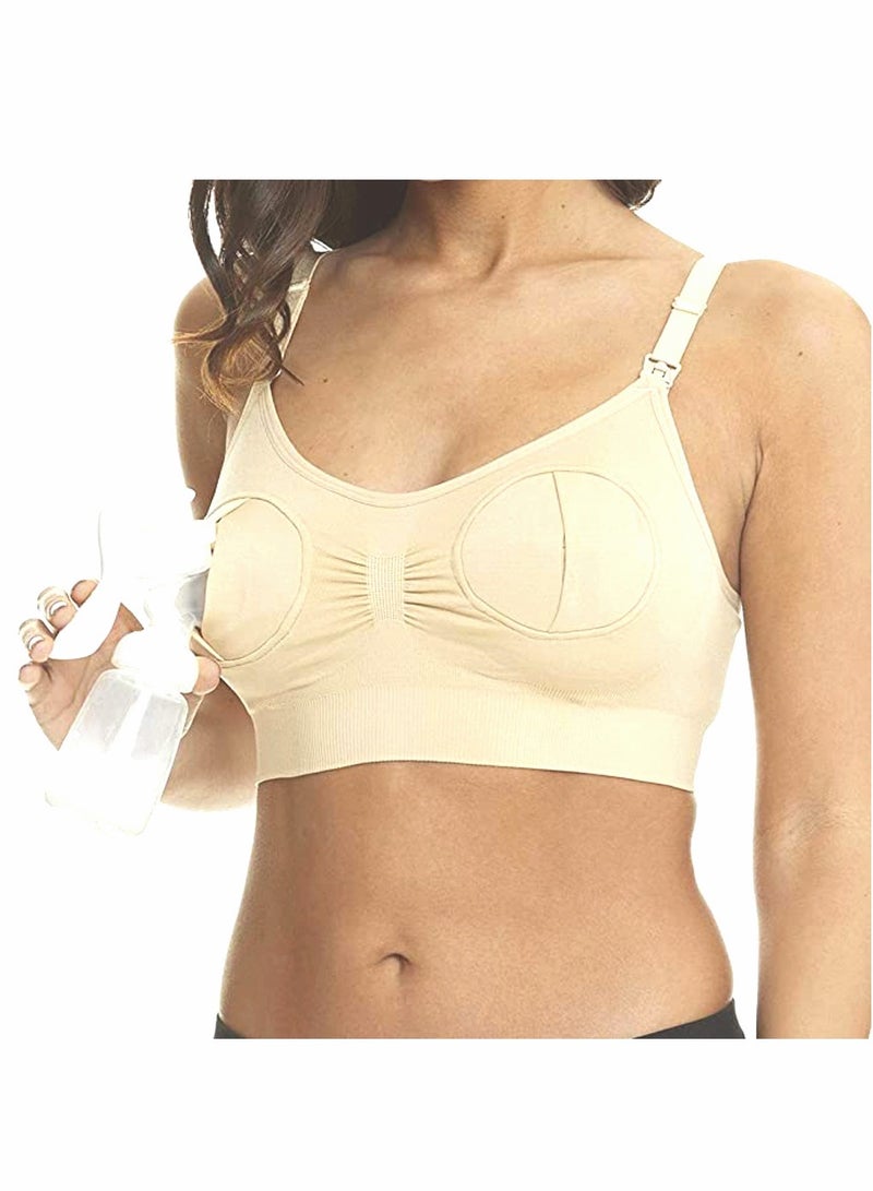 HomarKet Hands Free Pumping Breast-Pump And Adjustable Nursing Bra For Baby Feeding  - Image 2