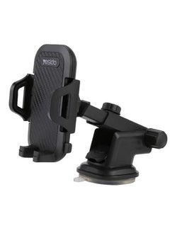 Yesido 360 Degree Rotation Free Stretch Automatic Clip Mobile Phone Car Holder, C23