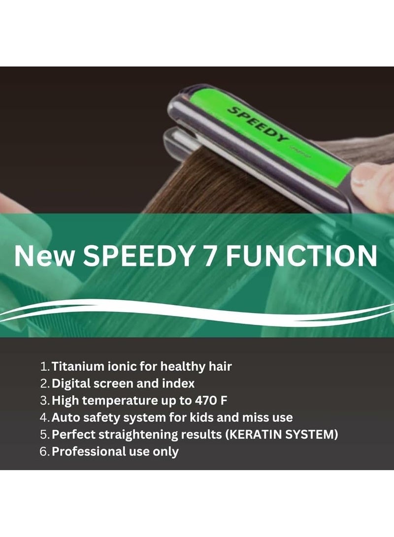 Speedy Keratin Hair Treatment Straightener SP-14 - Image 5