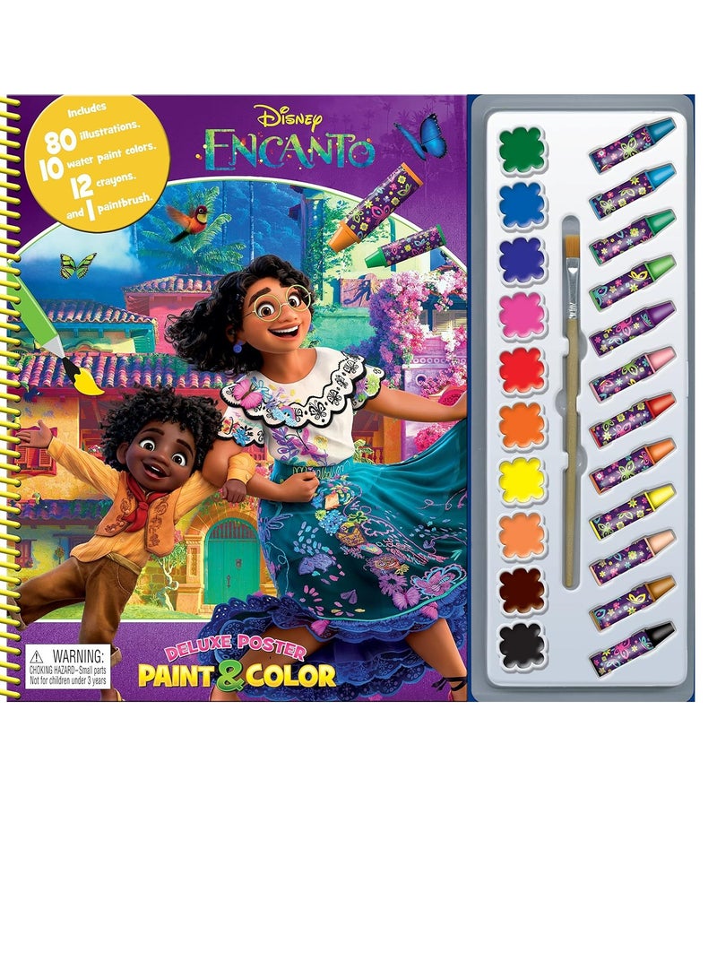 Disney Encanto Deluxe Poster Paint and Color