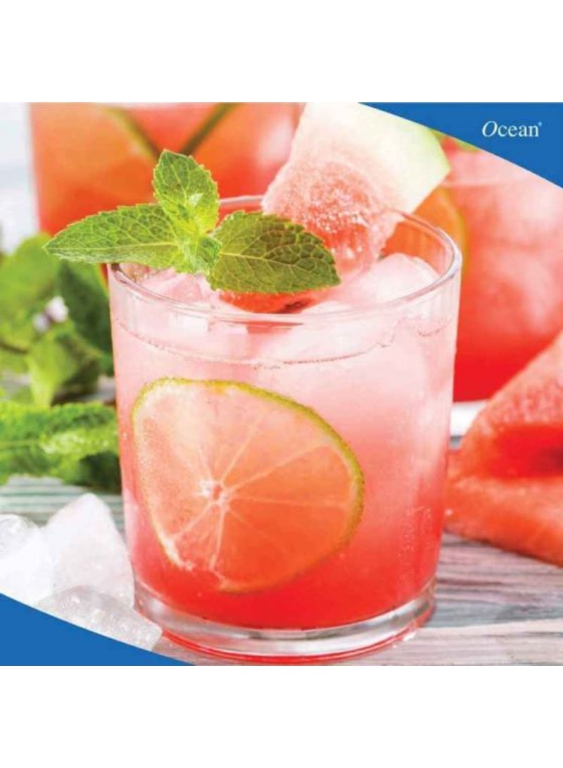 Top Pick San Marino Rock Glass 245Ml Set Of 6