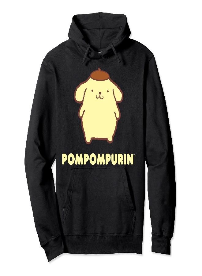 Sanrio Pompompurin Character Front and Back Pullover Hoodie  - Image 3