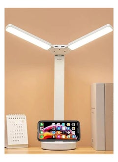 Generic 2 in 1 LED desk lamp, adjustable and 120 degree rotatable for eye care  - Image 1