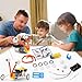 BeAndge 4 Set Bulk Robot Kits for Kids 812 STEM Crafts Robotics Science Projects STEM Toys for Boys Girls Electronics Building Craft Kit Classroom Activities 1st 2nd 3rd Grade 8 9 10 11 12 Year Old - Image 4