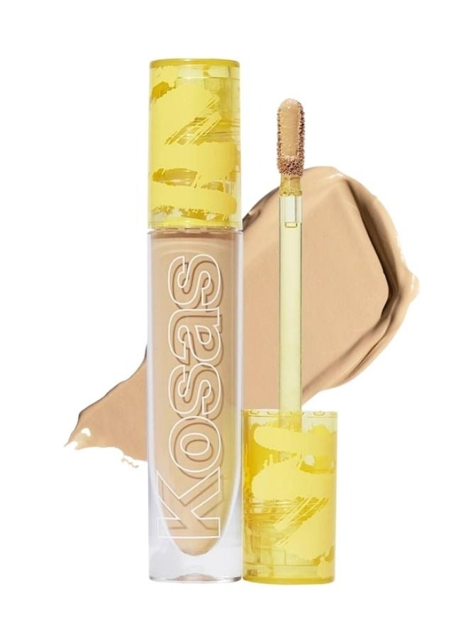 Kosas Revealer Super Creamy & Brightening Concealer with Caffeine & Hyaluronic Acid, Tone 5.5 O - Medium With Olive Undertones 5g - Medium to Full Coverage - Image 1