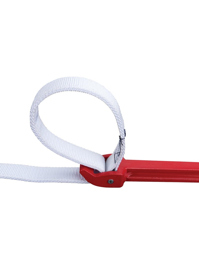 Performance Tool Performance Tool W2150 12-Inch Aluminum Strap Wrench with Double Thick Nylon Strap for Tightening or Loosening Pipes and Fittings up to 9-Inches  - Image 3