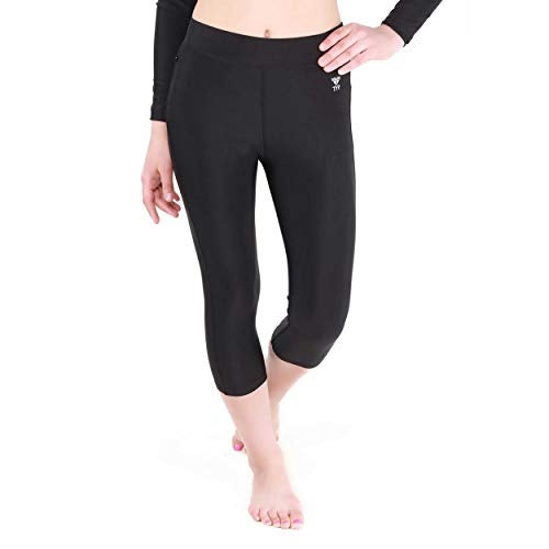 TYR Eco Nylon lycra Capri, XXL/40 (Black) - Image 1