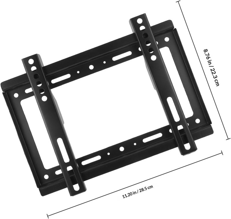 Universal Tilt Tv Wall Mount Bracket for 14-42 Inch LED LCD Screens with Black Fixed Mounting Screws Kit, Efficient Tv Wall Bracket for Home Entertainment - Image 2