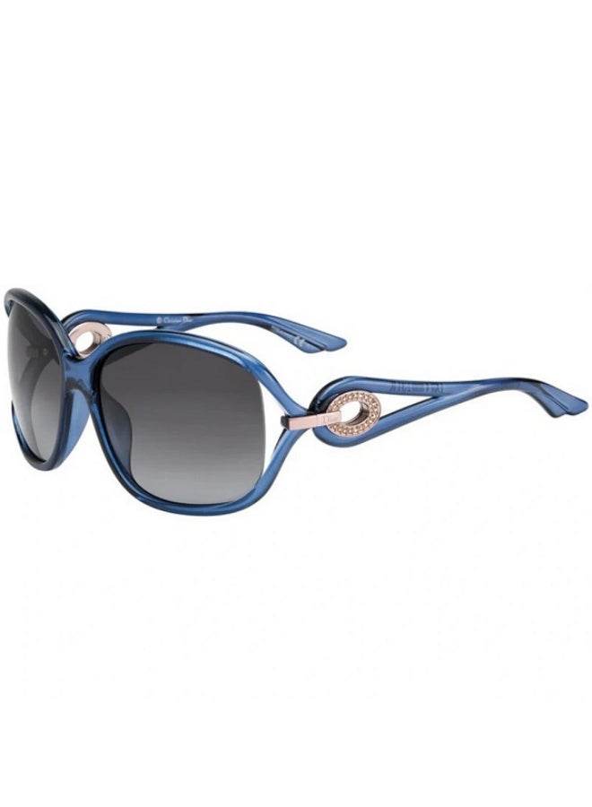 Eyewear lab Sunglass DiorVolute2STR WG8 61 HD transparent blue donna dior Original made in italy