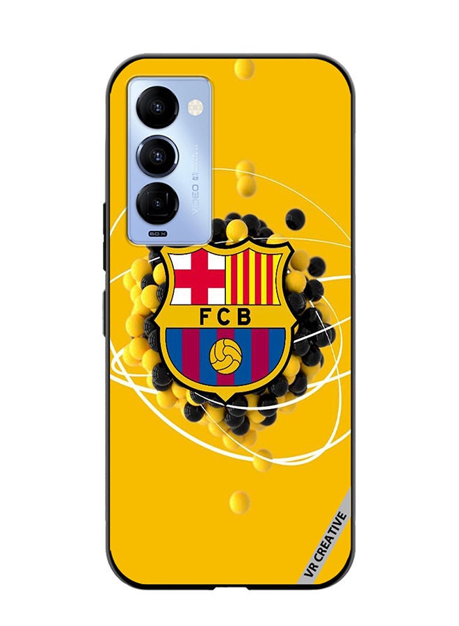 VR CREATIVE Protective Case Cover For Tecno Camon 18/18 P Fcb Design Multicolour - Image 1